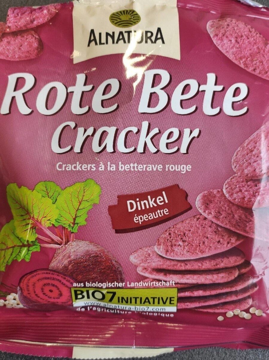 Rote bete cracker - Produkt