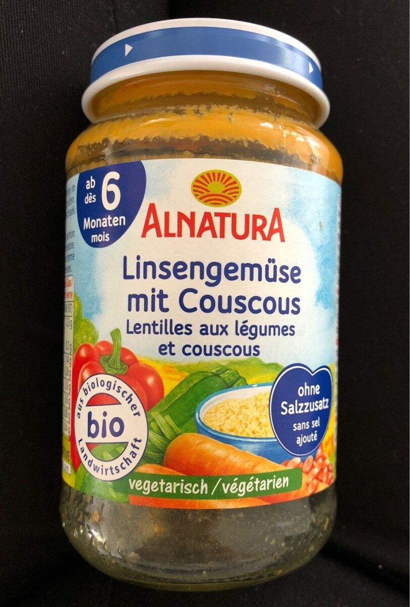Lentilles aux légumes et couscous - Prodotto - fr