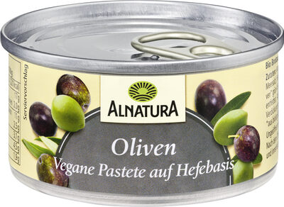 Vegane Pastete auf Hefe-Basis Olive - Product