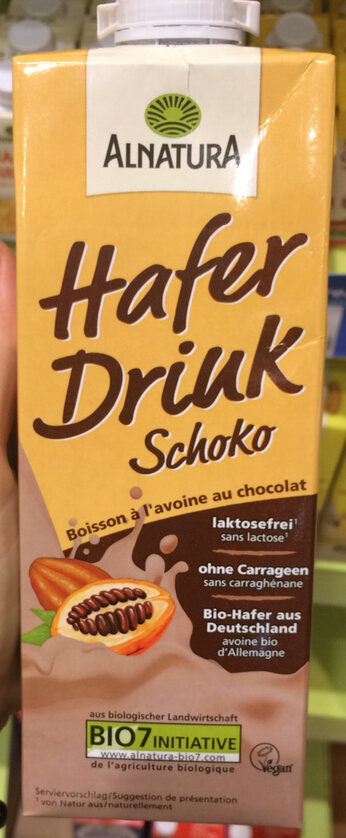 Hafer Drink Schoko - Produkt