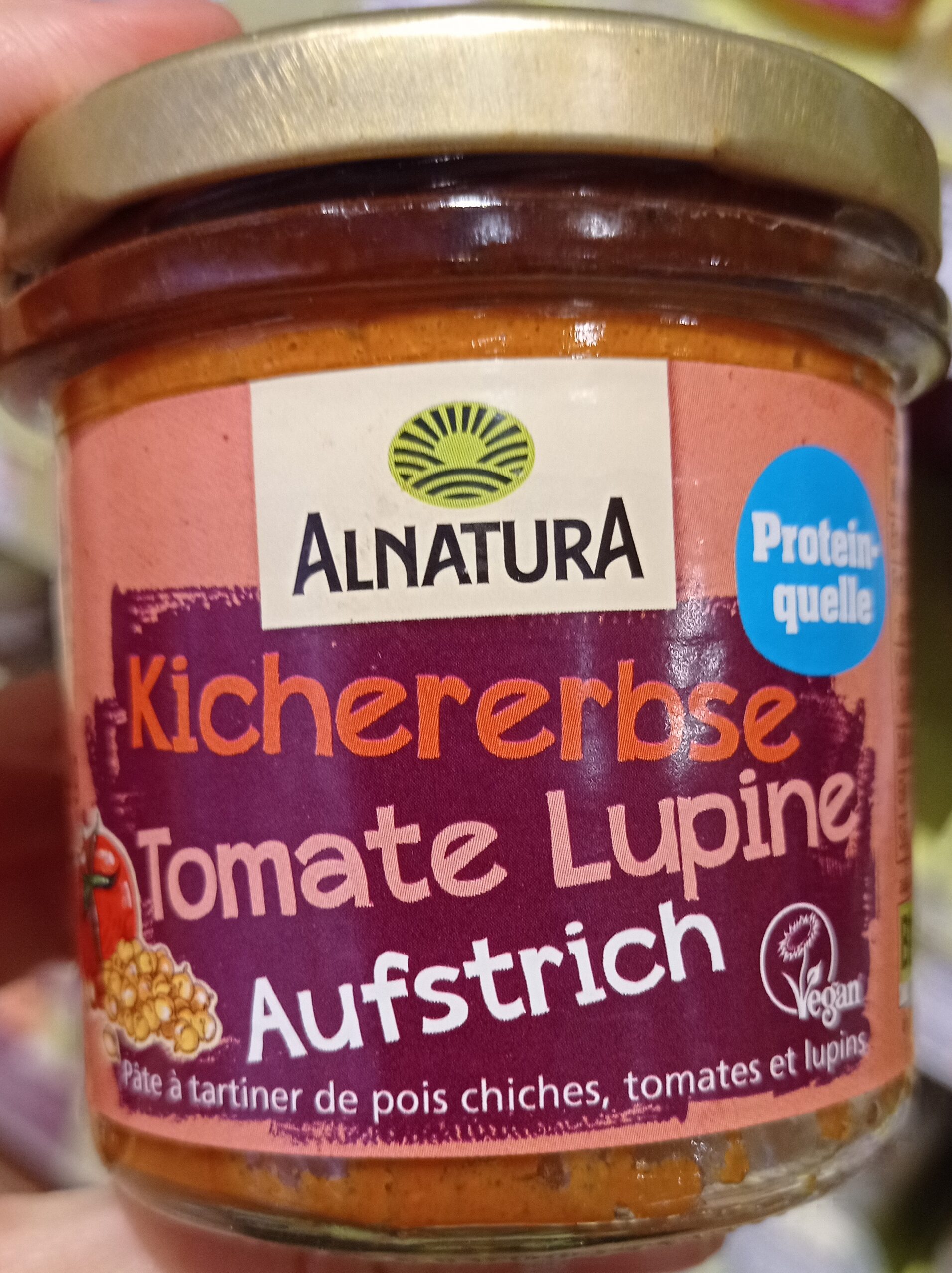 Kichererbsen Tomate Lupine Aufstrich - Product - de