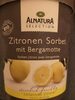 Zitronen Sorbet - Produkt