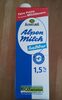Haltbare Alpenmilch 1,5% - Produkt