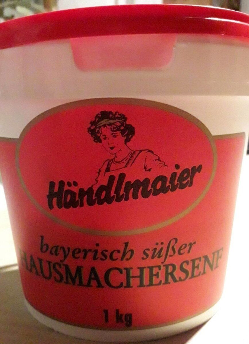 Händlmaier bayerischer Hausmachersenf - Product - de