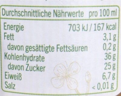 Händlmaier's Bayerisch-süßer Hausmachersenf 335ml - Nutrition facts - de