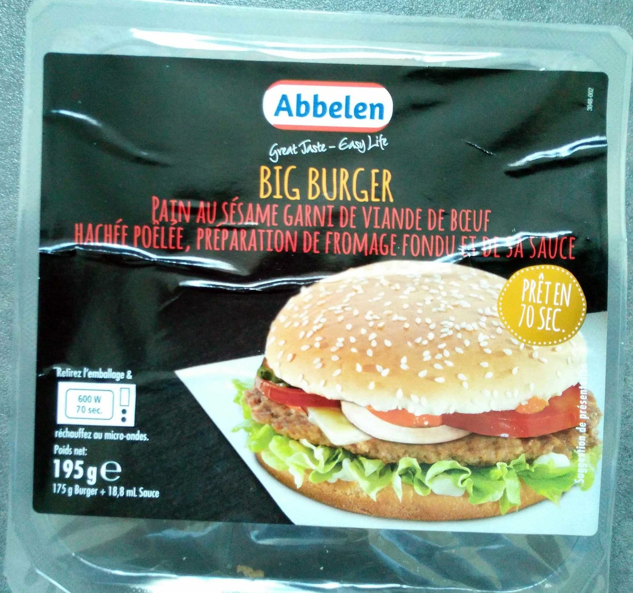 Big Burger - Producto - fr