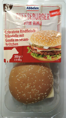 Cheeseburger vom Rind - Producto - de