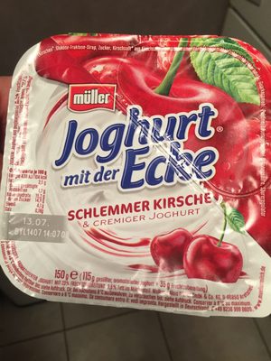 Joghurt mit der Ecke Kirsche - Ingrédients