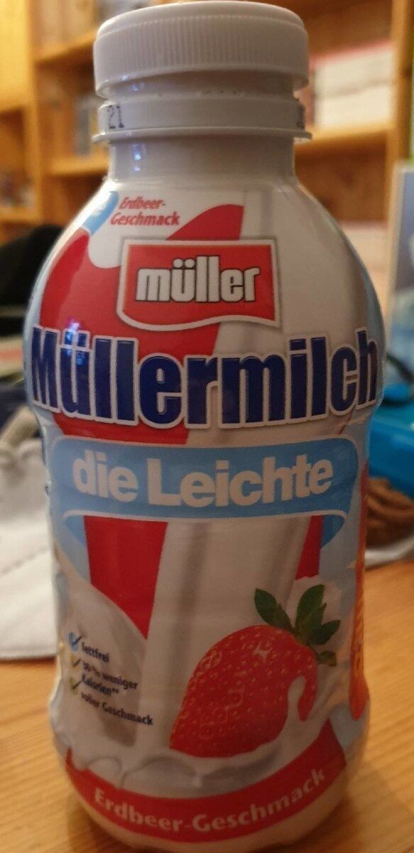 Müllermilch Die Leichte, Erdbeere - Produkt