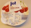 Feine Quark-Creme Kirsche - Produkt