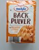 Backpulver - Produkt