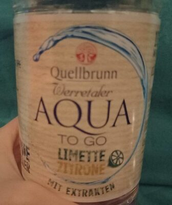 Aqua to Go Limette Zitrone - Product