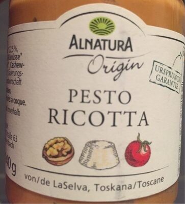 Alnatura Pesto Ricotta - Product - de