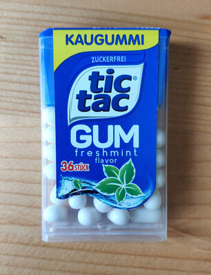 Tic tac gum - Produkt