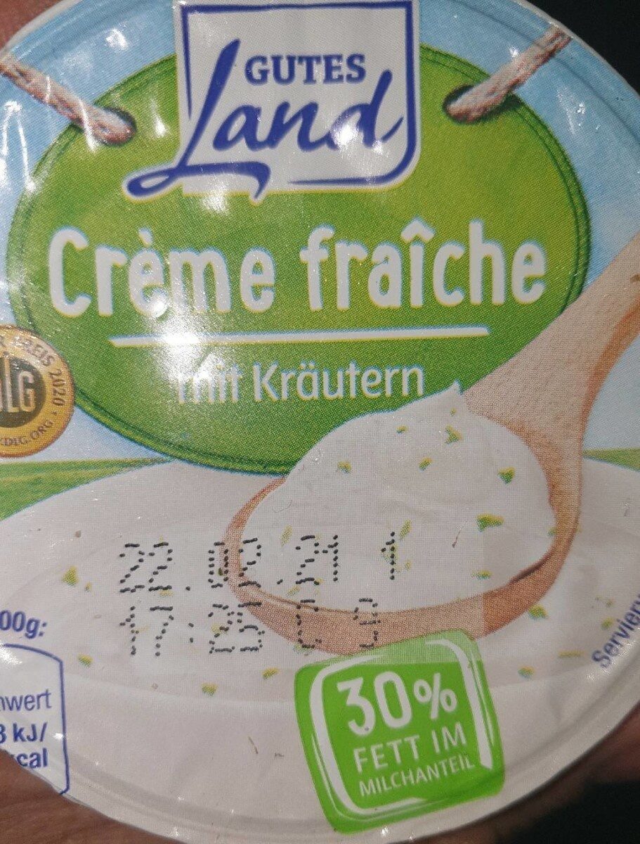 Crème frâiche - Produkt