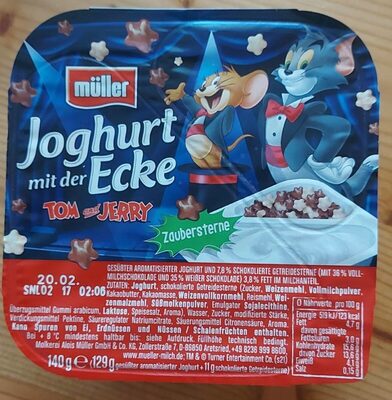 Joghurt mit der Ecke Tom und Jerry Zaubersterne (Silvan) - Producto - de