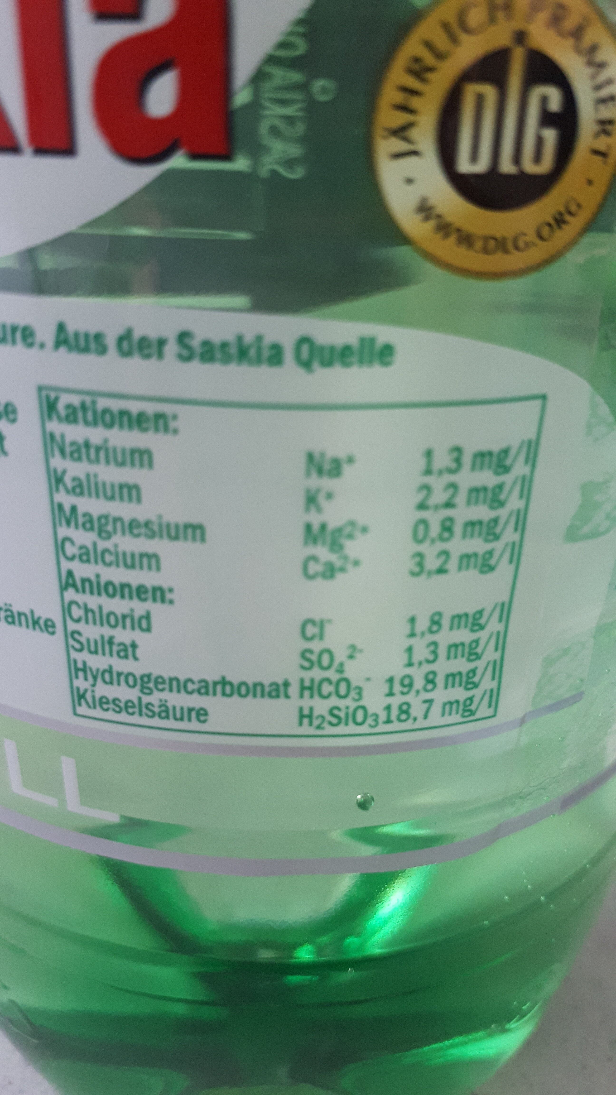 saskia - Ingrediënten - de