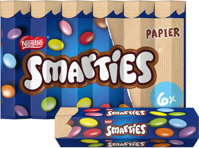 SMARTIES Bonbons Chocolatés Multipack 6x34g - Product - fr