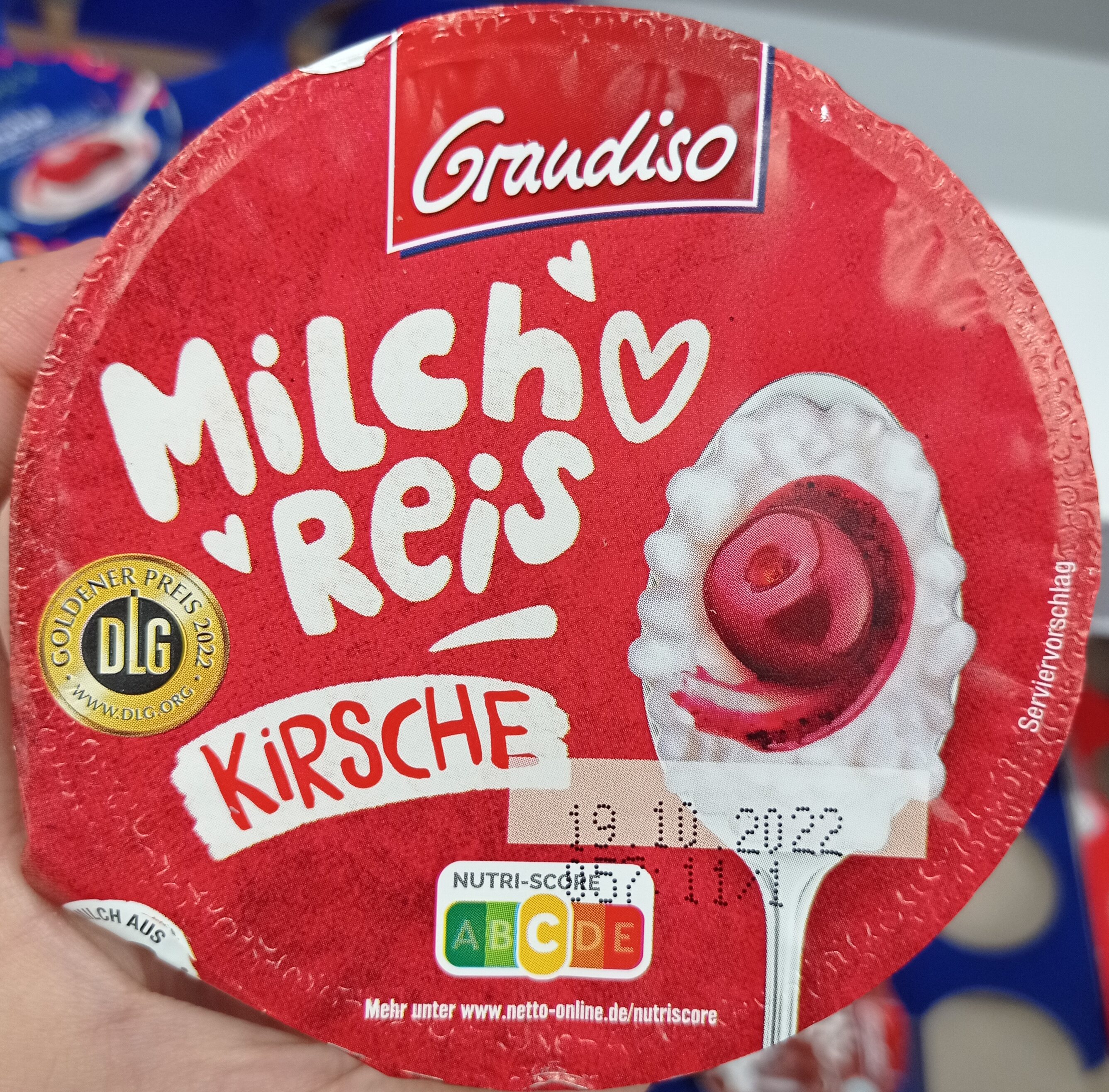 Grandios Milchreis - Produkt