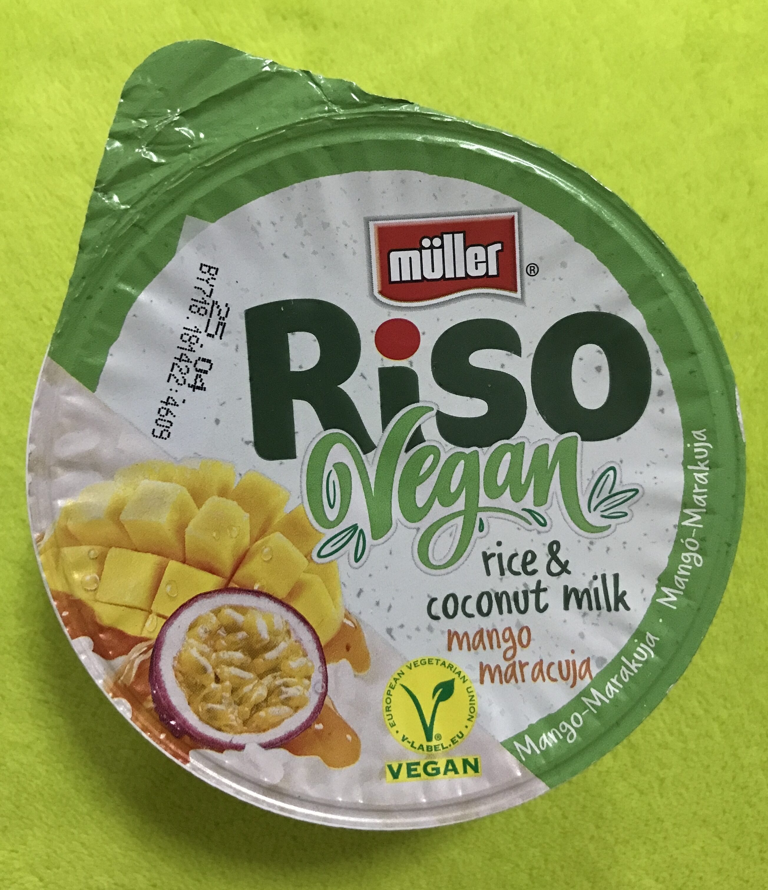 Riso vegan mango a maracuja - Product - cs