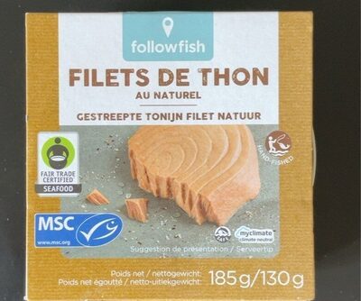 Filets de thon au naturel - Product - fr