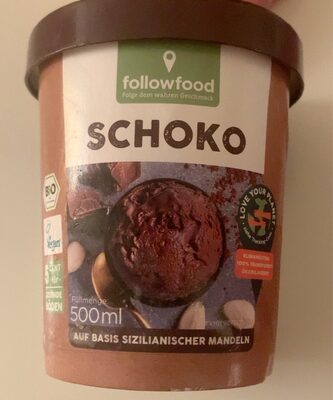 Bio-Eis Schoko auf Mandelbasis mit Kakao - Produkt - de