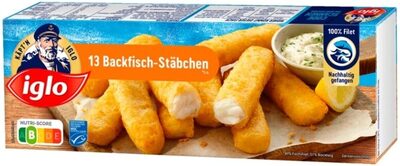 13 Backfisch-Stäbchen - Produkt