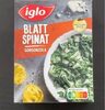 Blatt-Spinat mit Gorgonzola - Product