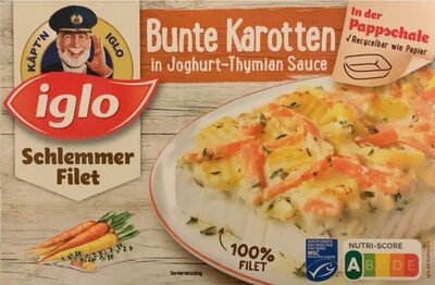 Schlemmer-Filet Bunte Karotten in Joghurt-Thymian Sauce - Produkt