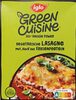 Green Cuisine vegetarische Lasagne - Product