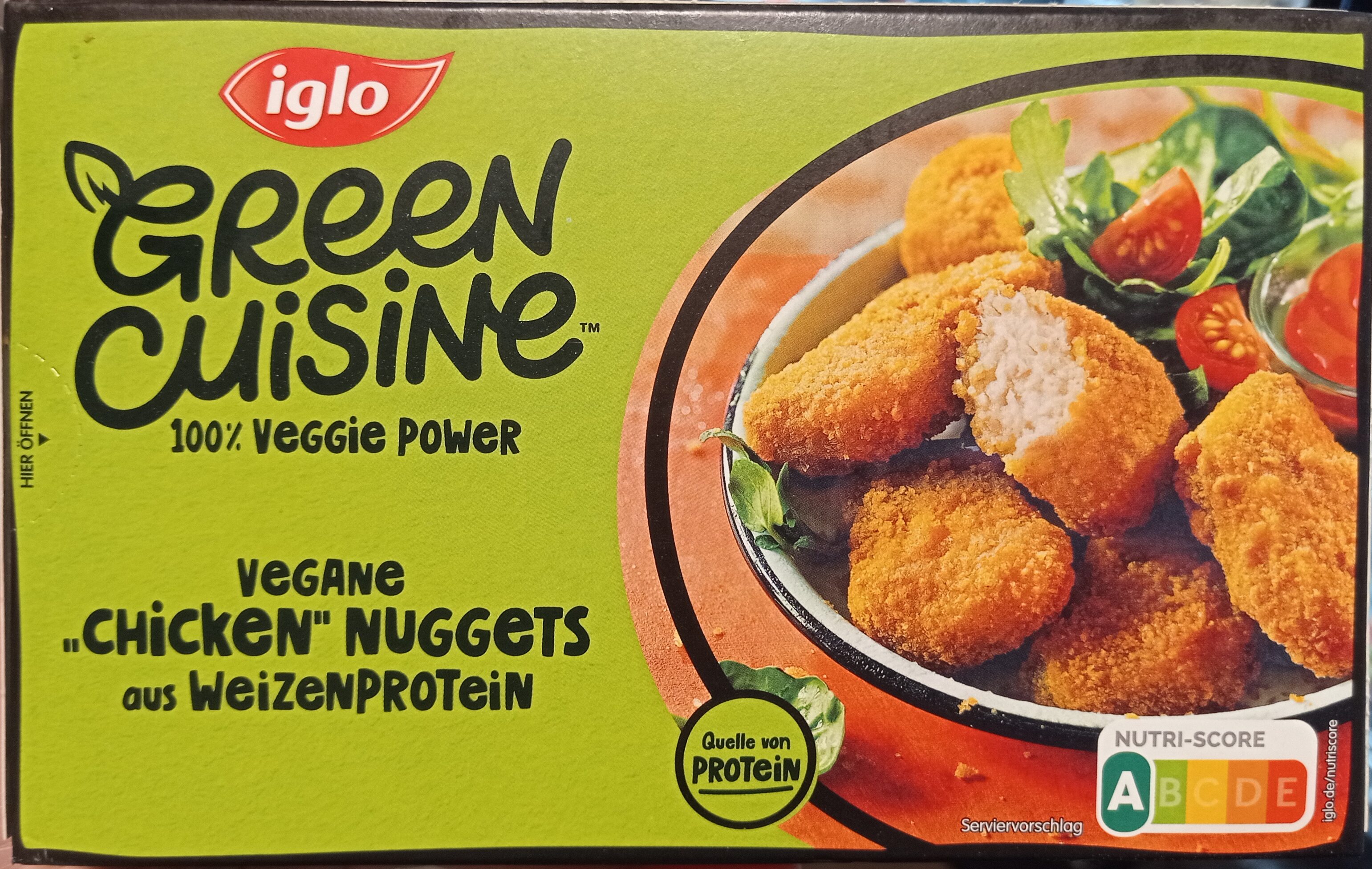 vegane „Chicken“ Nuggets - Produkt