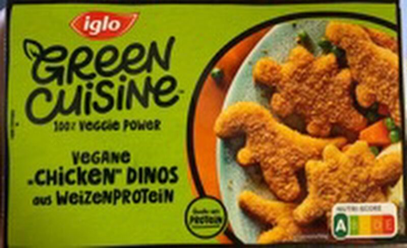 Vegane „Chicken“ Dinos - Produkt