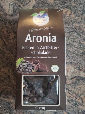 Aronia Beeren in Zartbitterschokolade - Produkt