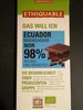 Ecuador madagascar noir 98% - Produit