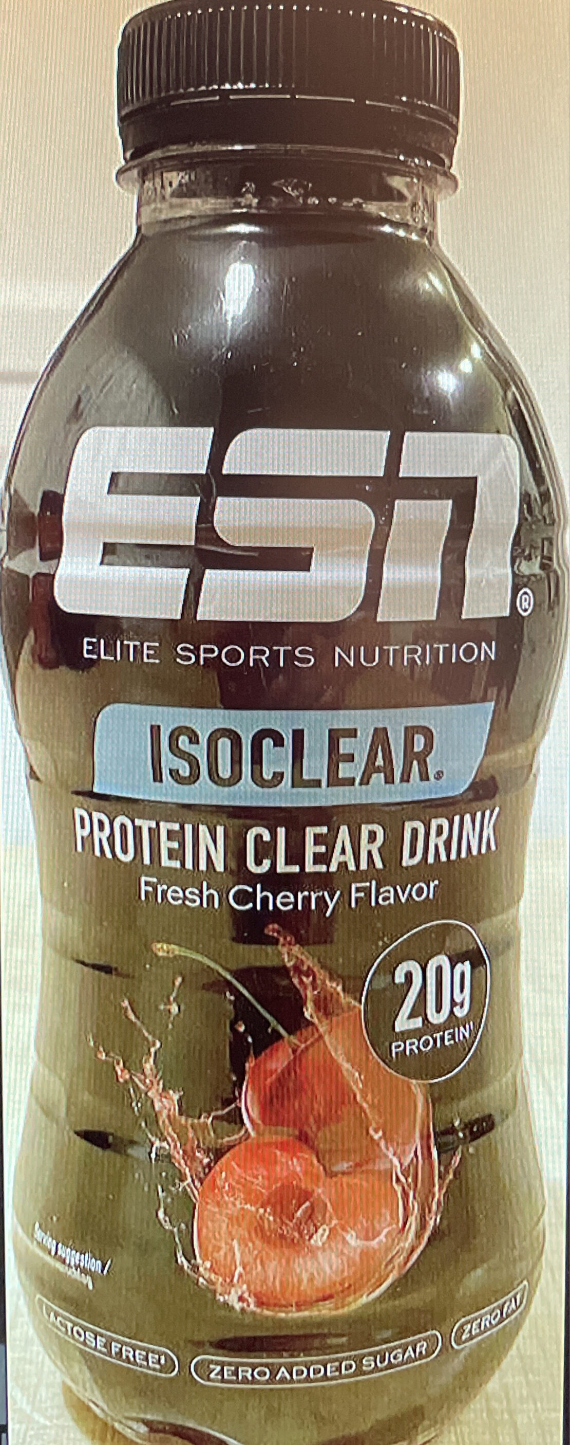 Isoclear Protein Drink Fresh Cherry - Produkt