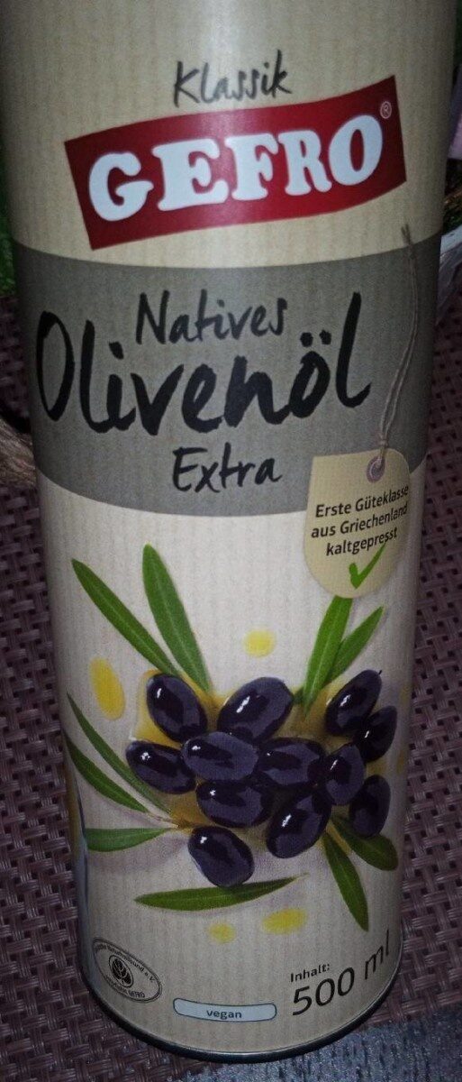 Olivenöl - Produkt