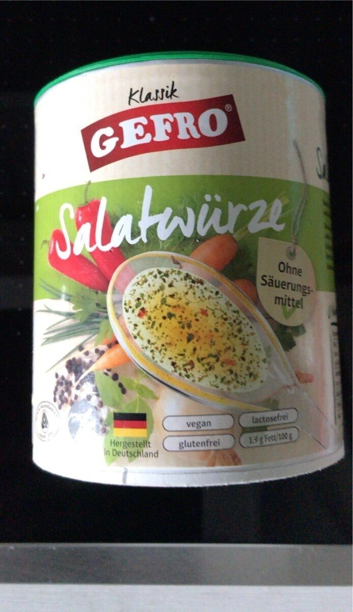 Gefro Salatwürze - Produkt - en
