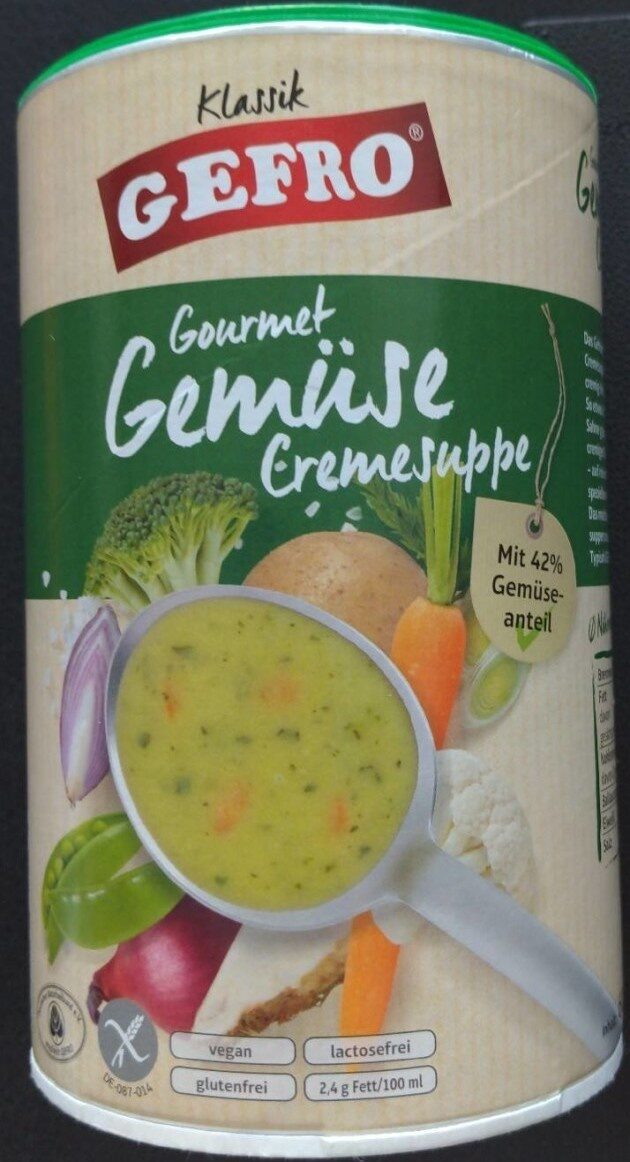 Gefro Gemüsesuppe - Produkt - en