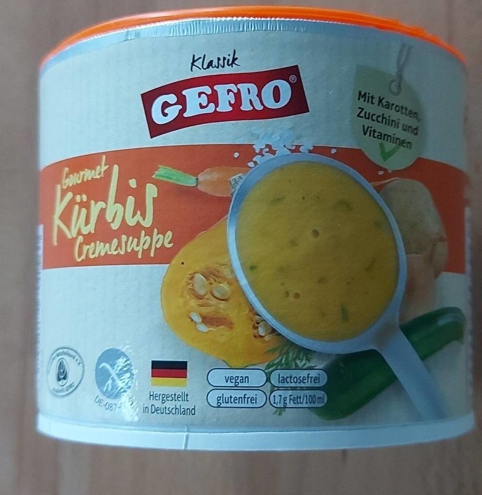 Gourmet Kürbis Cremesuppe - Produkt