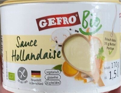 Gefro Bio Sauce Hollandaise - Produkt