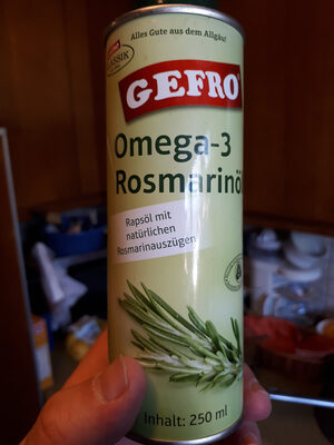 Omega-3 Rosmarinöl - Produkt