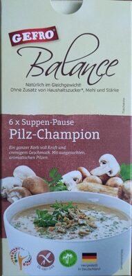 Balance Pilz-Champion - Produkt
