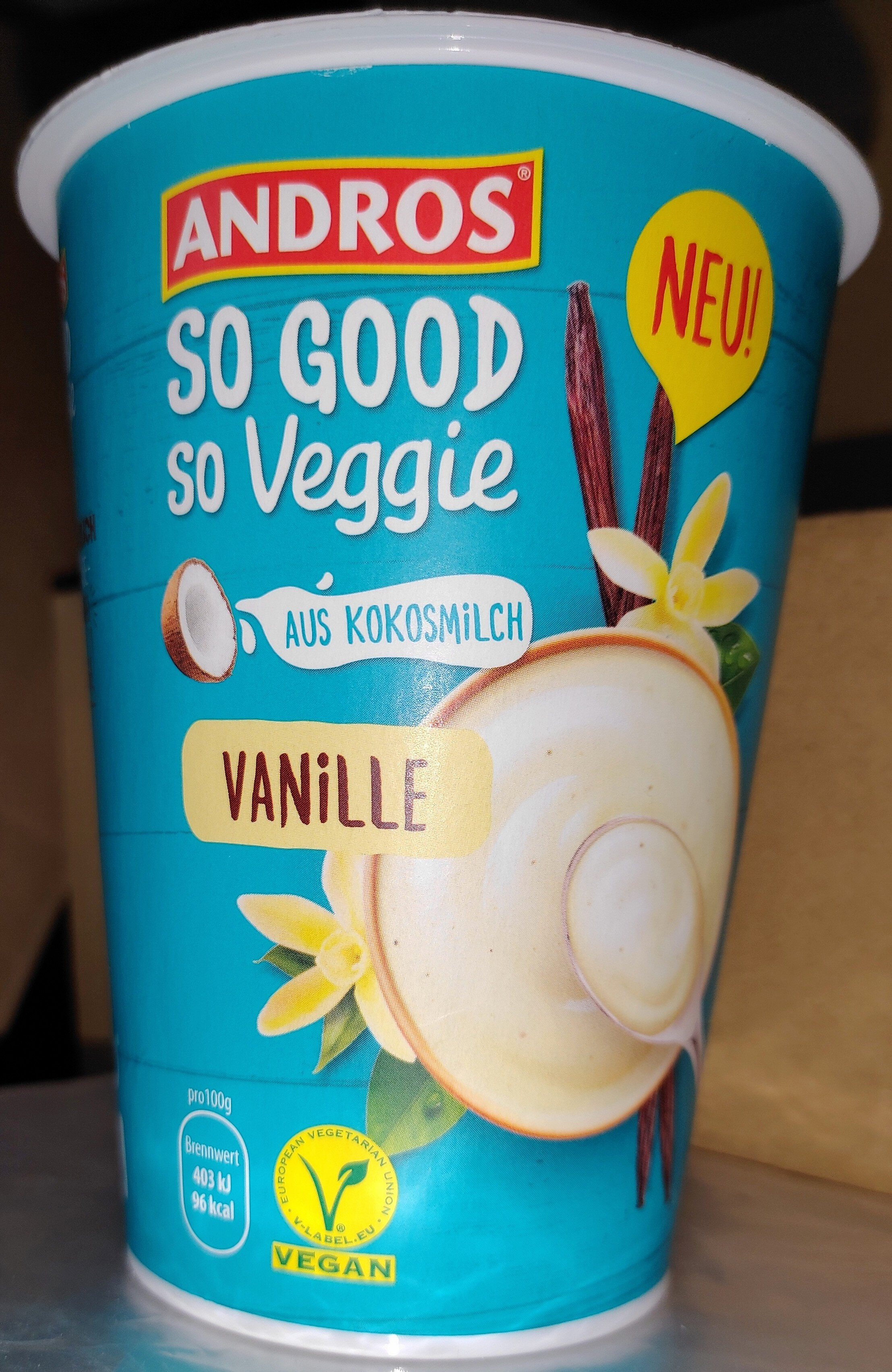 So good so veggie vanille - Produkt