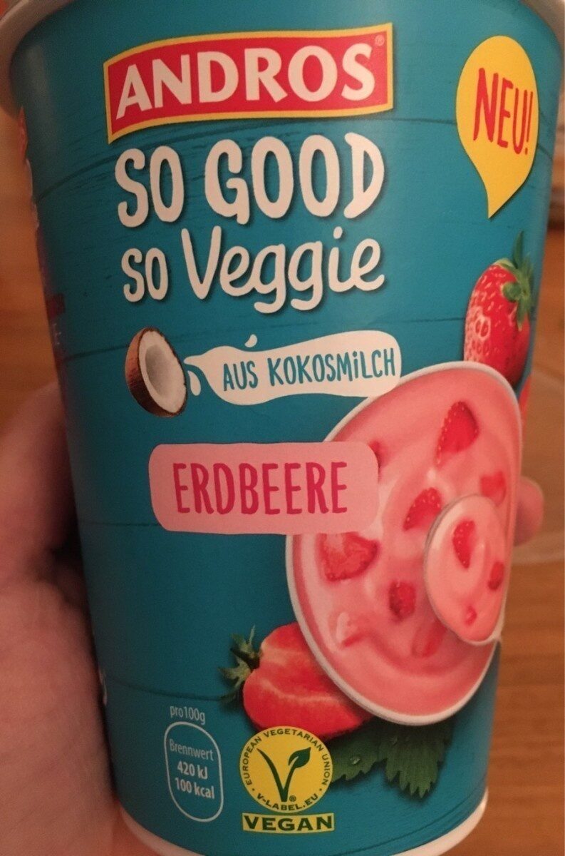So good so veggie - Erdbeere - Produkt