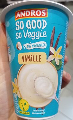 So good so Veggie Vanille aus Kokosmilch - Produkt