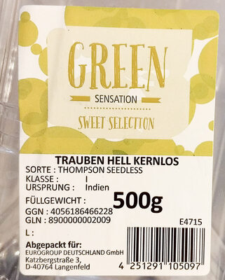 Green Sensation - Produkt