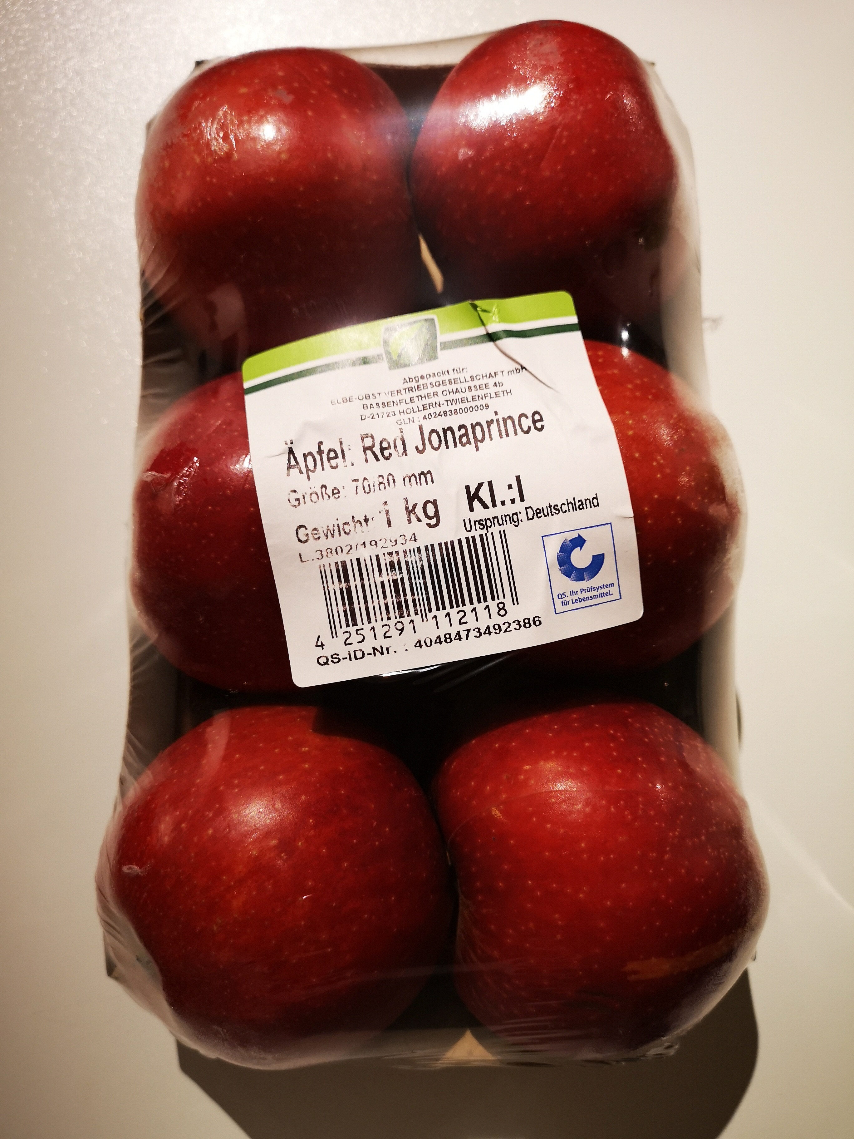 Äpfel: Red Jonaprince - Product