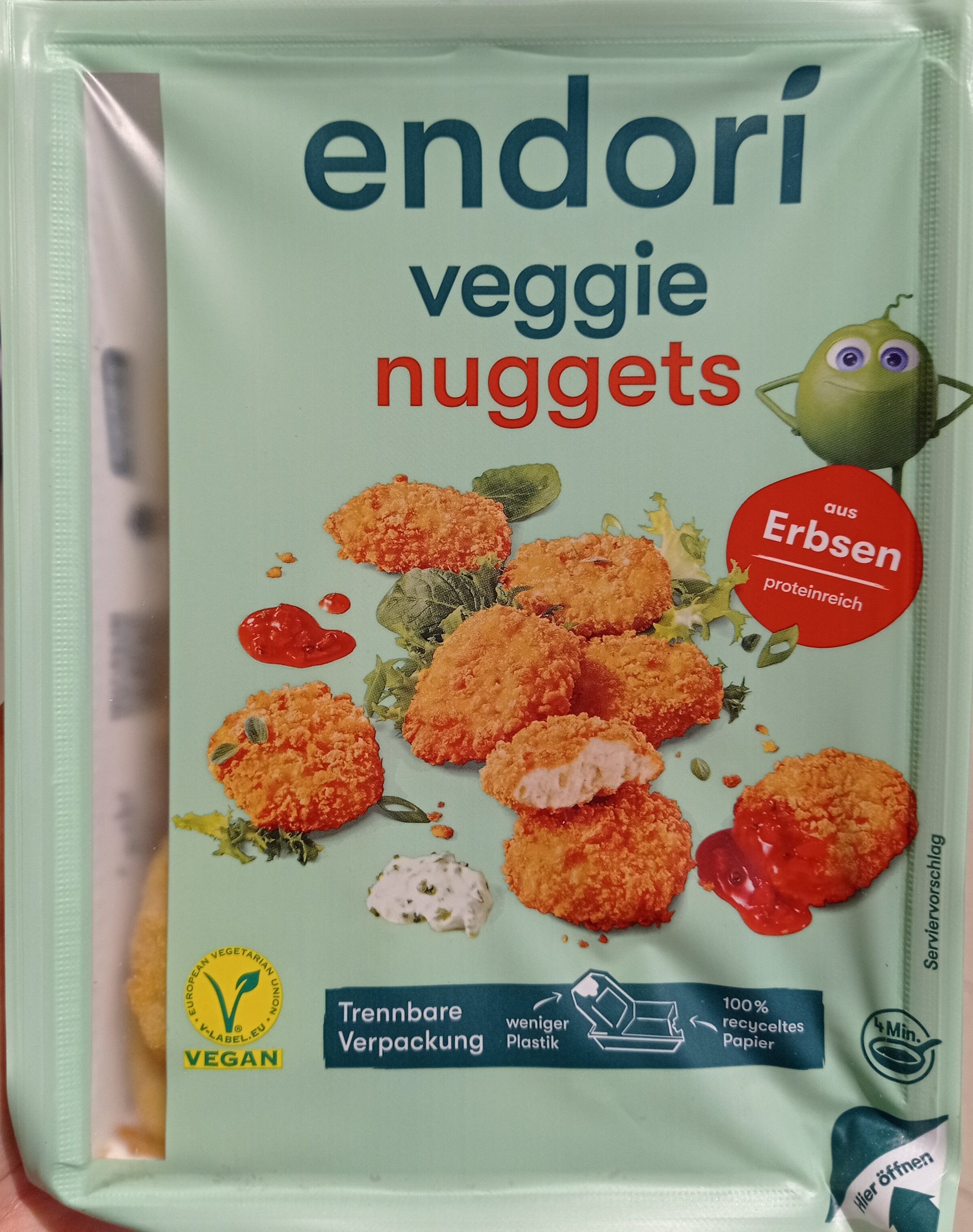 Veggie nuggets - Producto - de