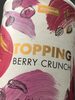 Topping Berry Crunch - Produit