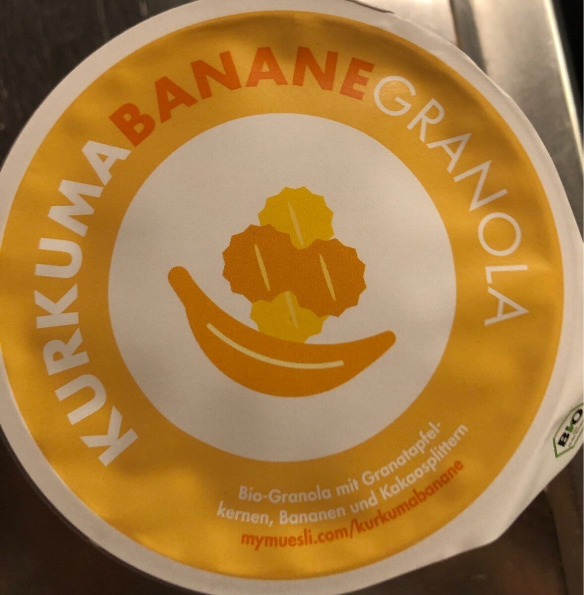 Mymuseli kurkuma banane - Product - fr